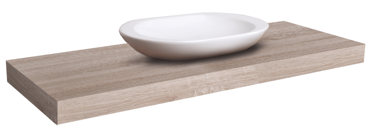 Deska pod umyvadlo Naturel Dolce 110x50 cm dub bardolino DO11050DB Naturel