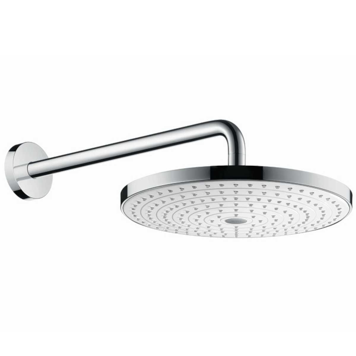 Hlavová sprcha Hansgrohe Raindance Select S na stěnu včetně sprchového ramena bílá/chrom 27378400 Hansgrohe