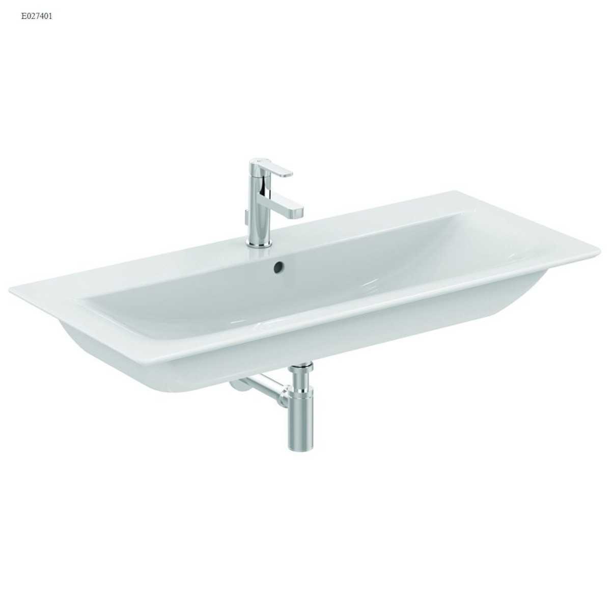 Nábytkové umyvadlo Ideal Standard Connect air 104x46 cm otvor pro baterii uprostřed E027401 Ideal Standard