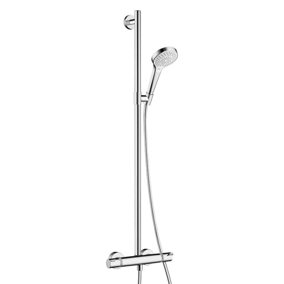 Sprchová baterie Hansgrohe Croma Select S se sprchovým setem 150 mm bílá/chrom 27247400 Hansgrohe