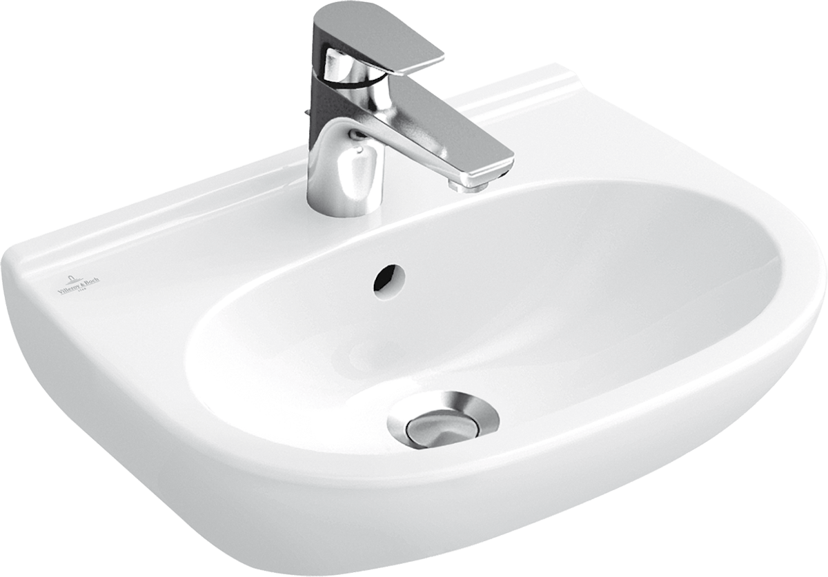 Umyvadlo Villeroy & Boch O.Novo 55 cm otvor pro baterii uprostřed 51665501 Villeroy & Boch