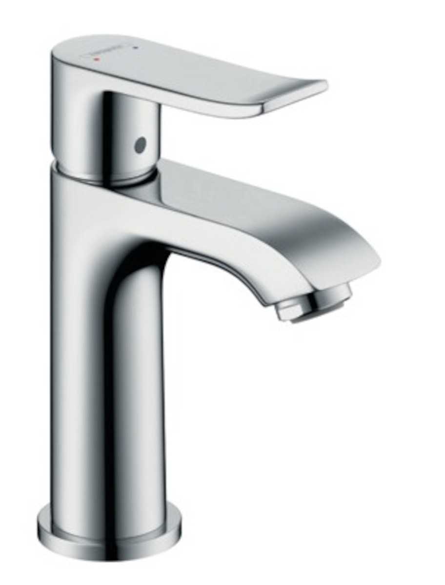 Umyvadlová baterie Hansgrohe Metris bez výpusti chrom 31186000 Hansgrohe