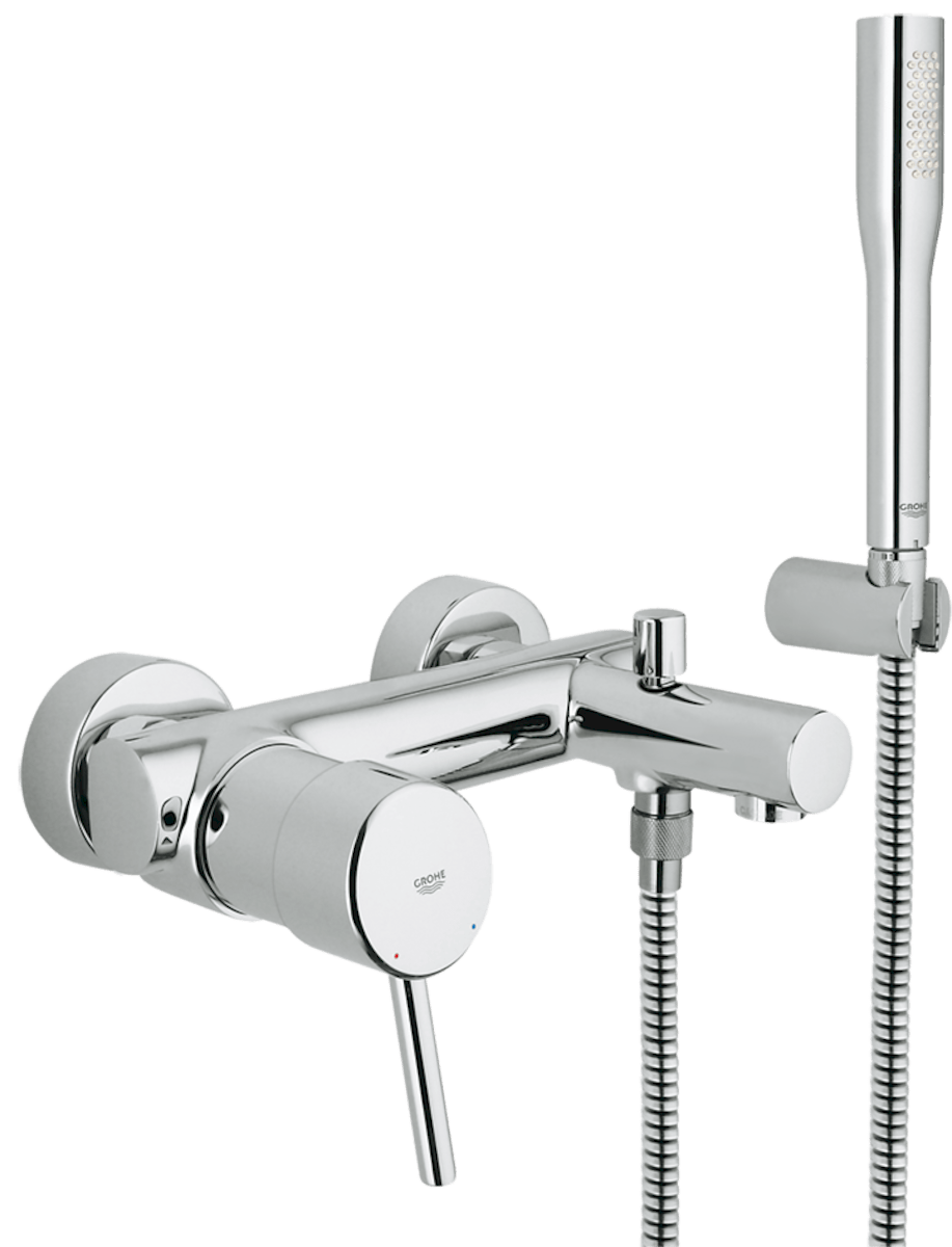 Vanová baterie Grohe Concetto New se sprchovým setem 150 mm chrom 32212001 Grohe