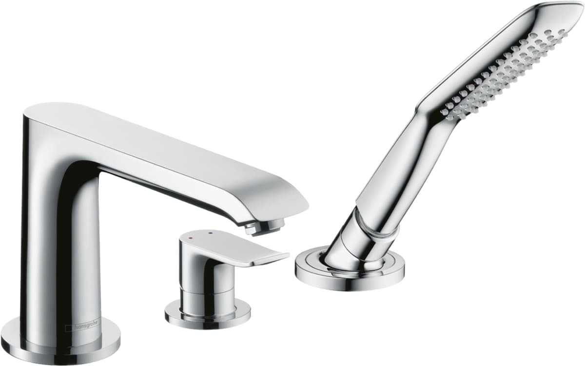 Vanová baterie Hansgrohe Metris bez podomítkového tělesa chrom 31190000 Hansgrohe