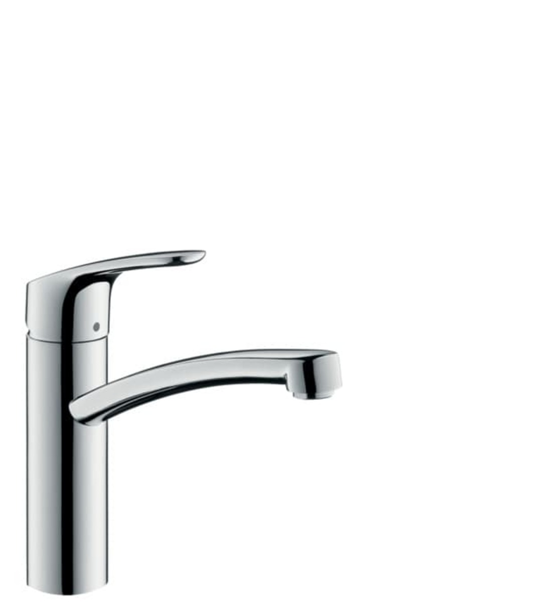 Dřezová baterie Hansgrohe Focus s otočným ramínkem chrom 31826000 Hansgrohe