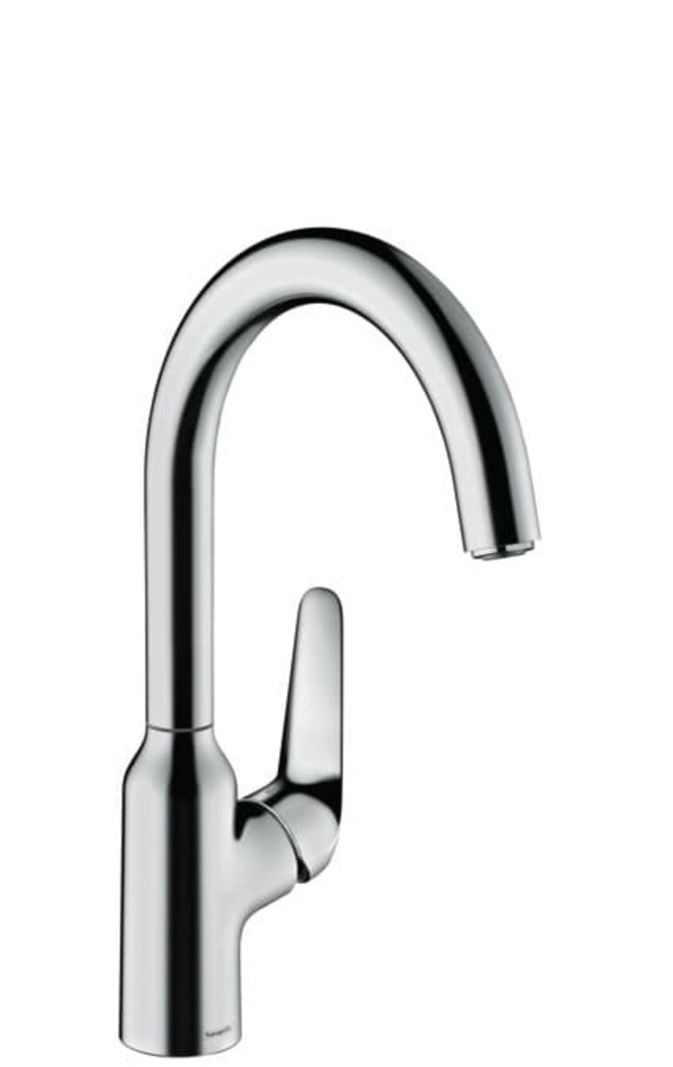 Dřezová baterie Hansgrohe Focus s otočným ramínkem chrom 71802000 Hansgrohe