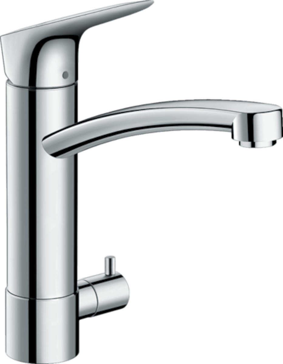 Dřezová baterie Hansgrohe Logis M31 s uzavíracím ventilem chrom 71834000 Hansgrohe