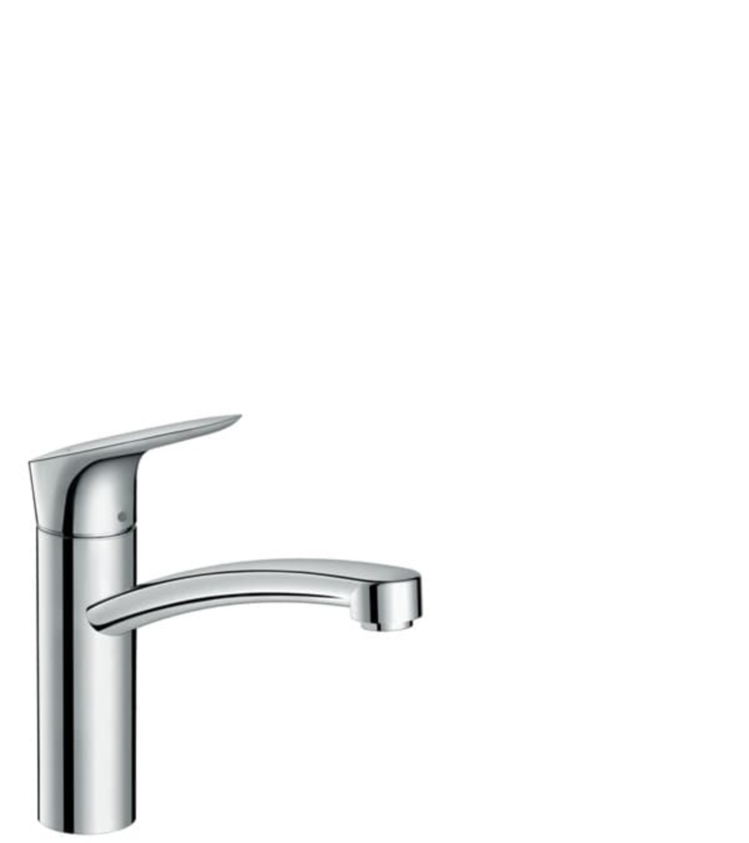 Dřezová baterie Hansgrohe Logis s otočným ramínkem chrom 71860000 Hansgrohe