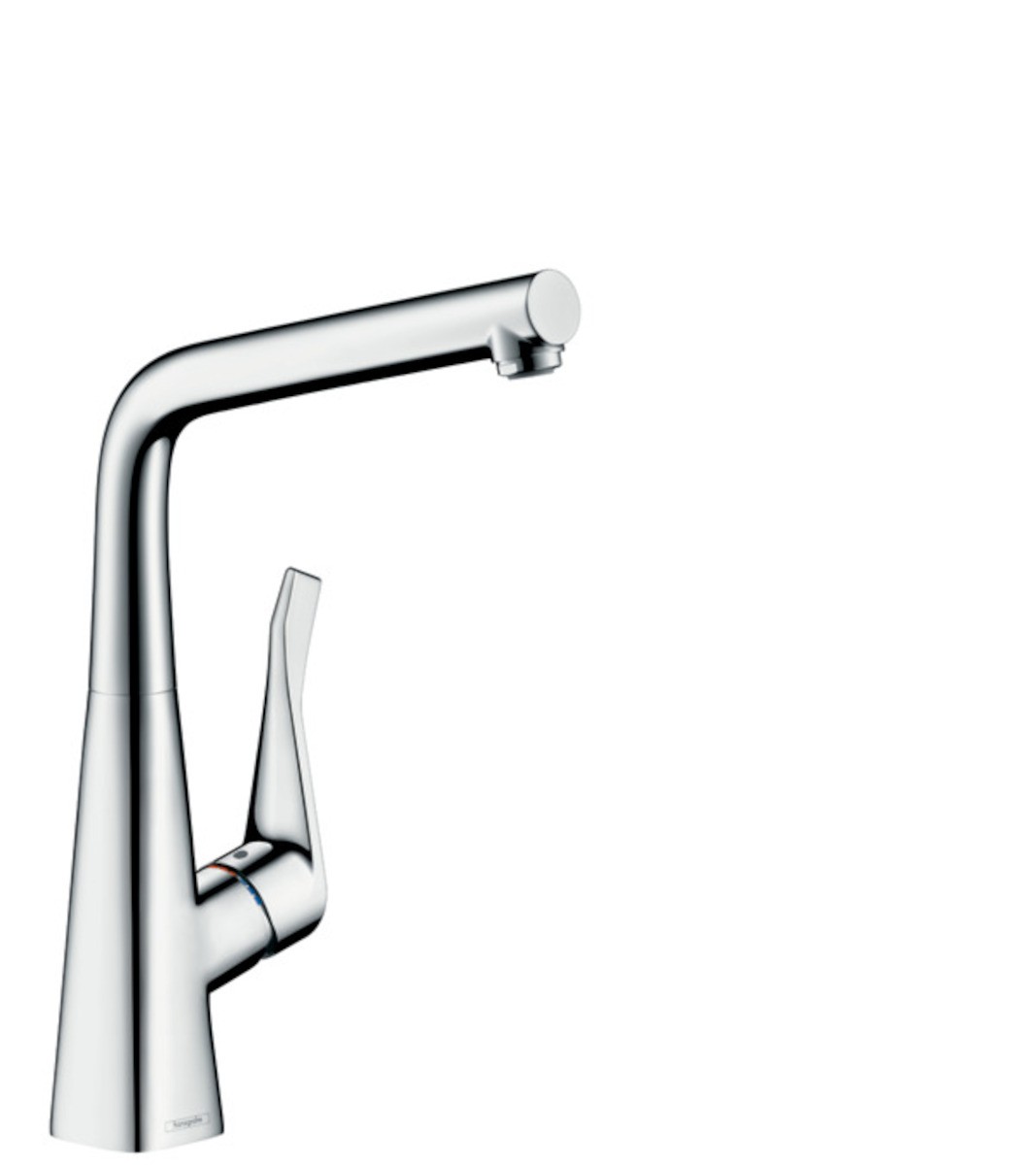 Dřezová baterie Hansgrohe Metris M71 s otočným raménkem chrom 14822000 Hansgrohe