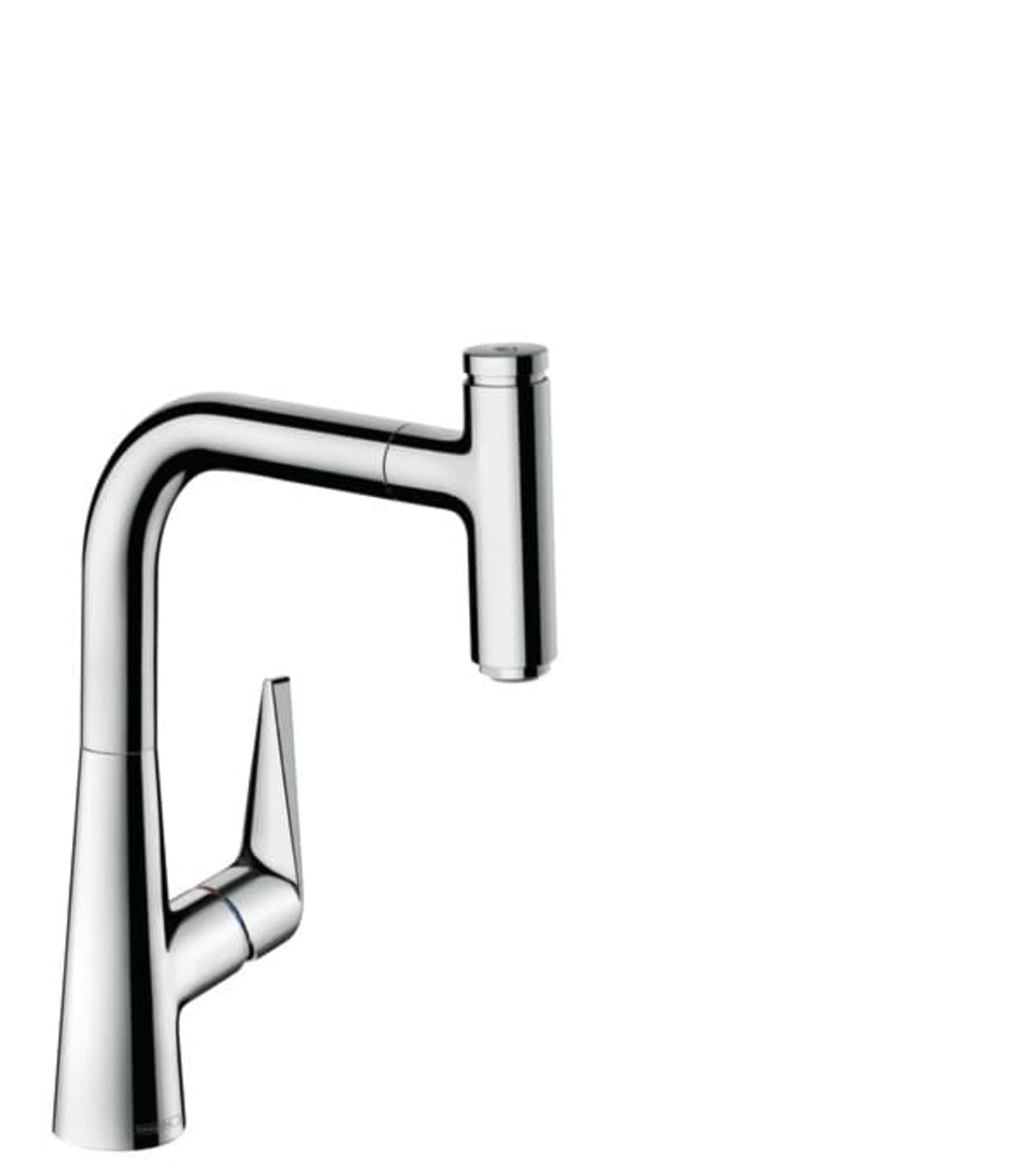 Dřezová baterie Hansgrohe Talis s vytahovací sprškou chrom 73852000 Hansgrohe