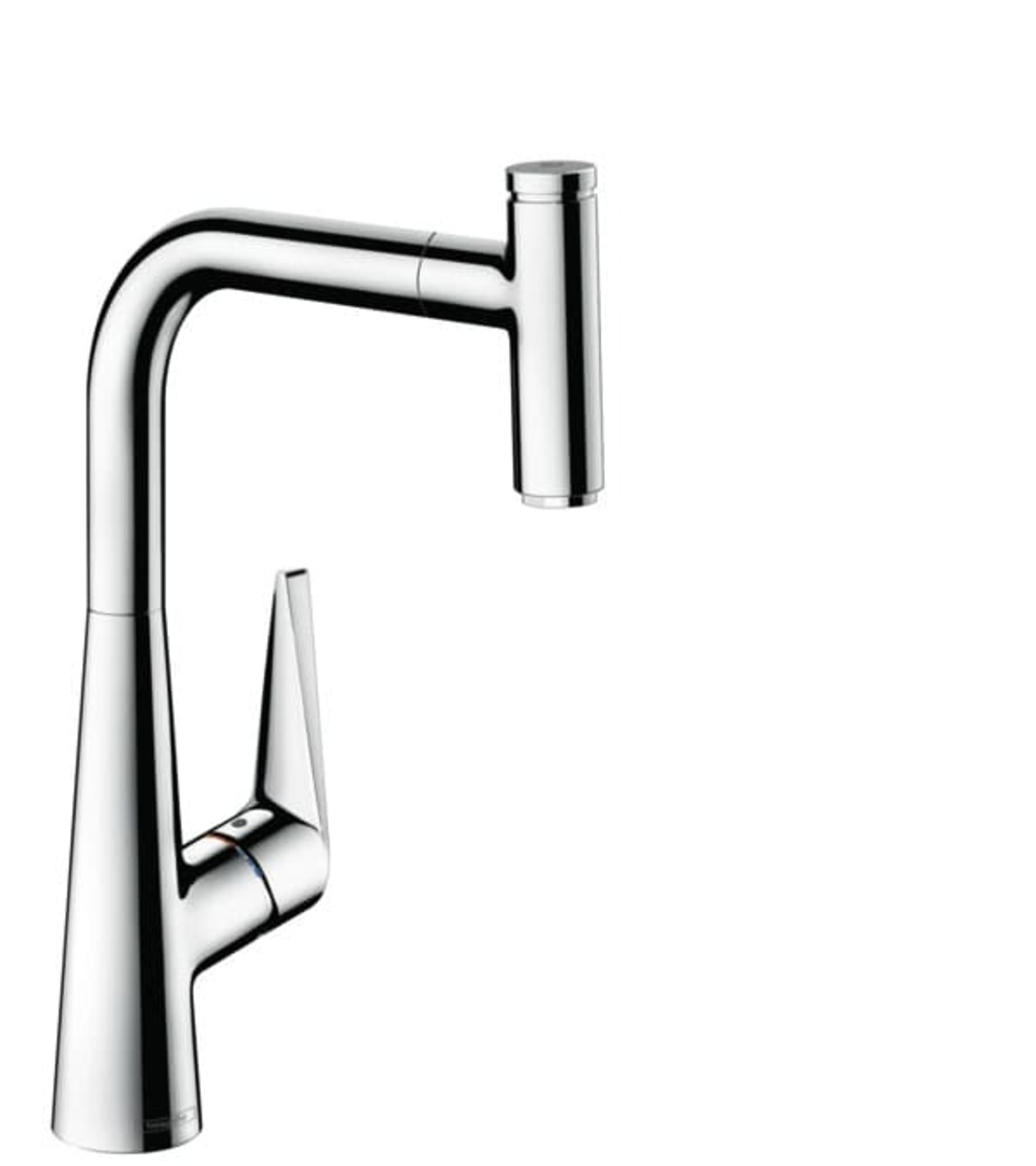 Dřezová baterie Hansgrohe Talis s vytahovací sprškou chrom 73853000 Hansgrohe