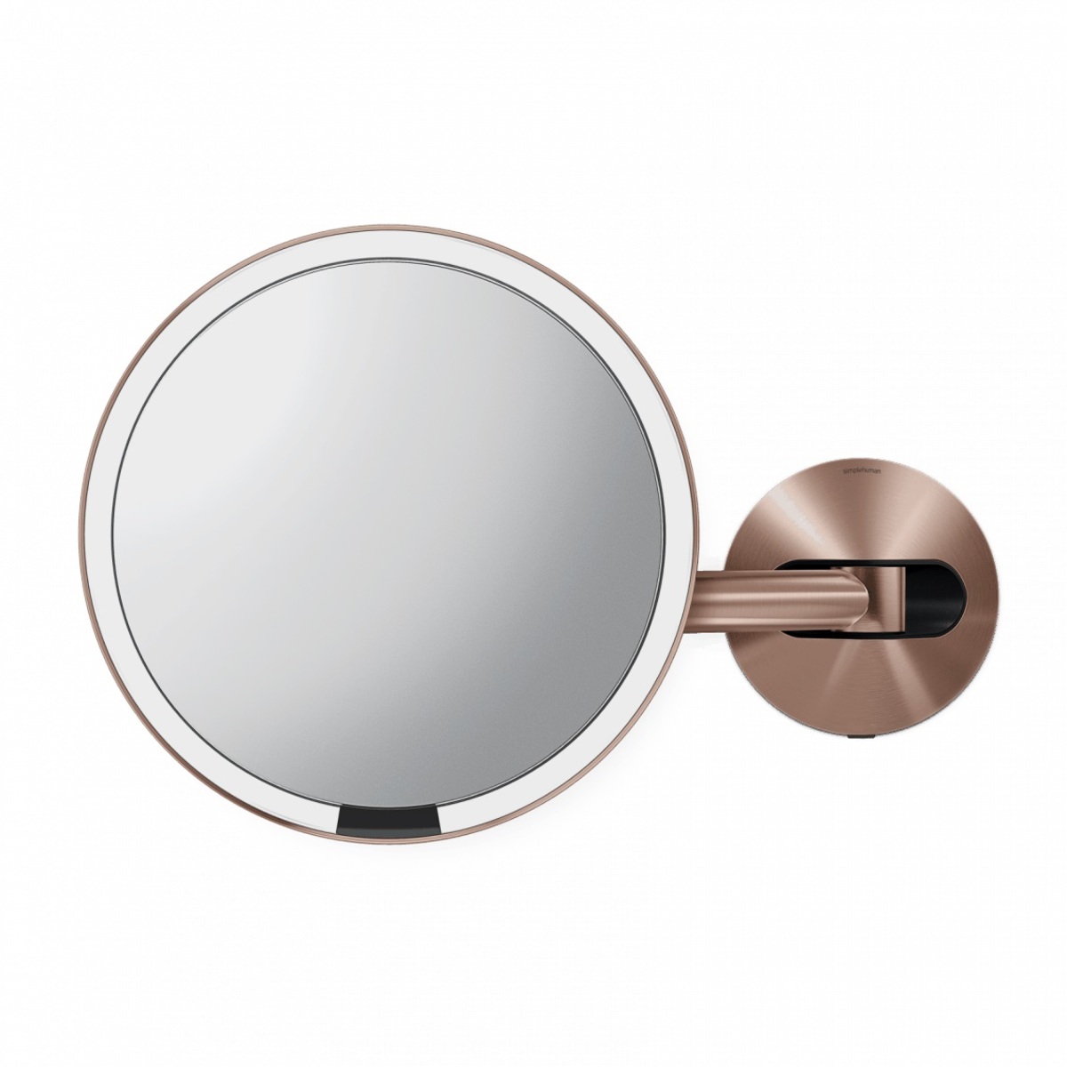 Kosmetické zrcátko Simplehuman Wall rose gold nerez ocel SHST3021 Simplehuman