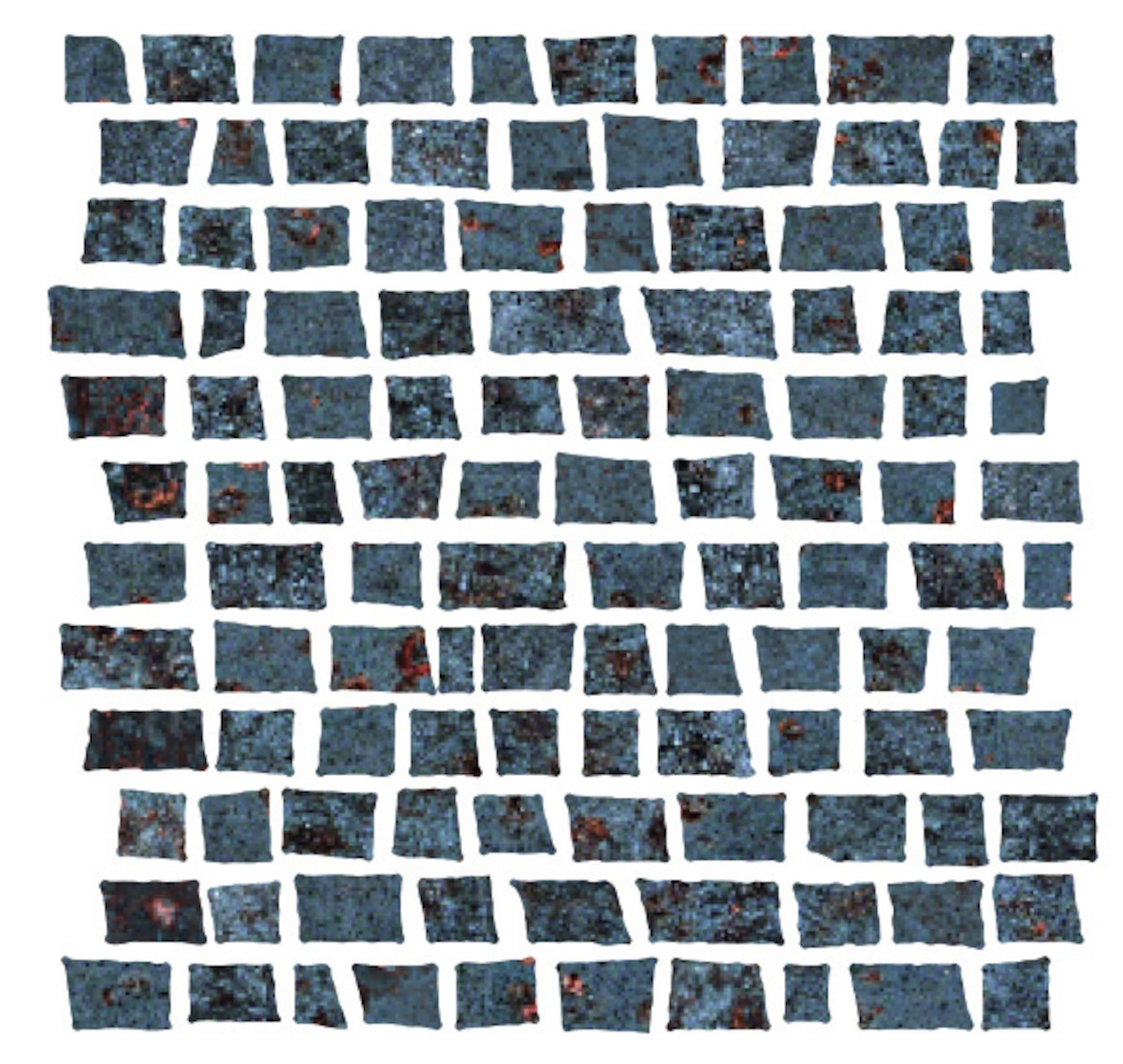 Mozaika Cir Metallo nero 30x30 cm mat 1062376 Cir