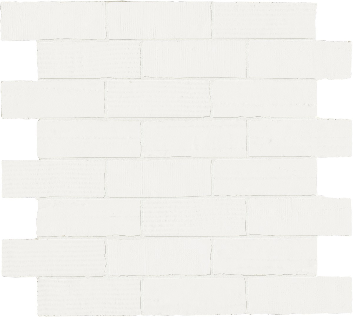 Mozaika Dom Comfort G white brick 33x33 cm mat DCOGMB10 Dom