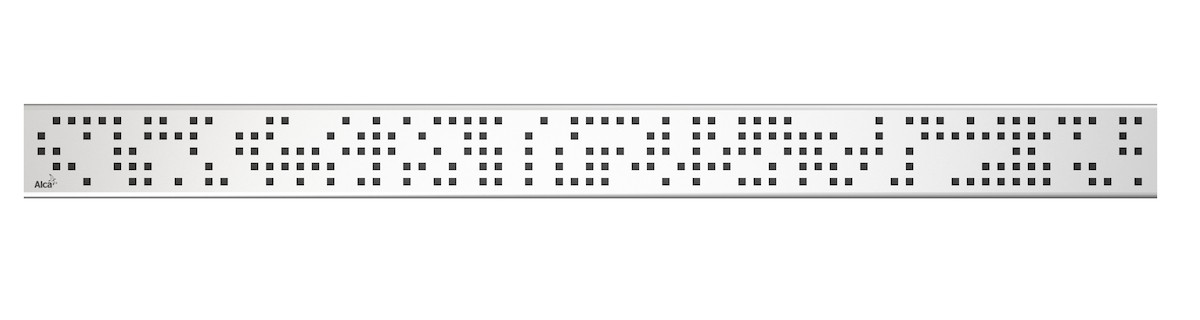 Rošt Alca 75 cm nerez mat čtverečky CODE-750M Alca