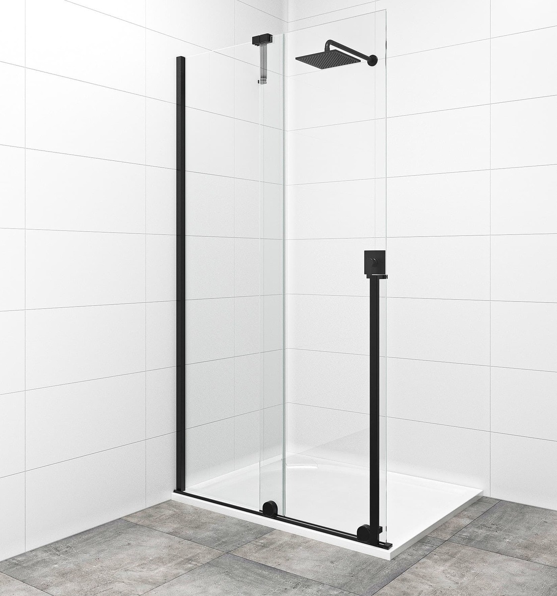 Sprchová zástěna Walk-In 120 cm SAT Walk-In Xmotion SATBWIXM120C SAT