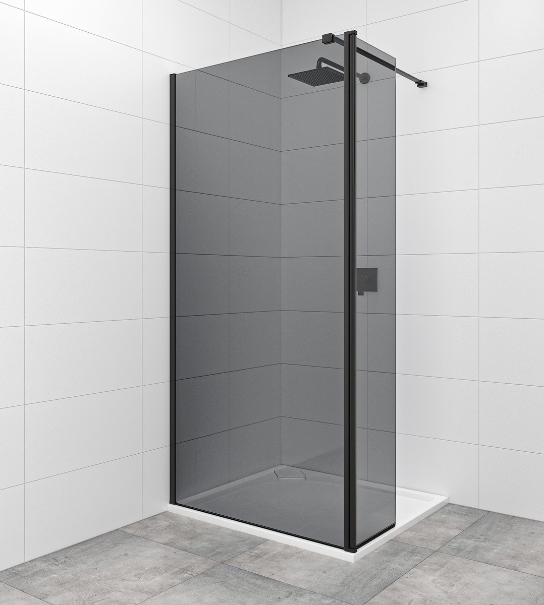 Sprchová zástěna Walk-in 120 cm SAT SATBWI120KSPRCROZC SAT