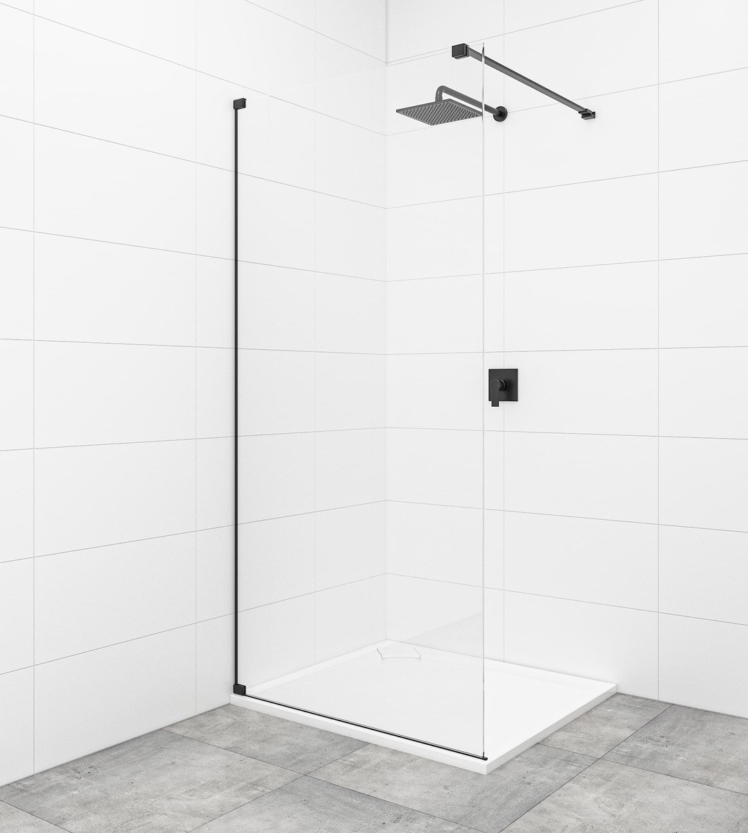 Sprchová zástěna Walk-in 120 cm SAT SATBWI120PAC SAT