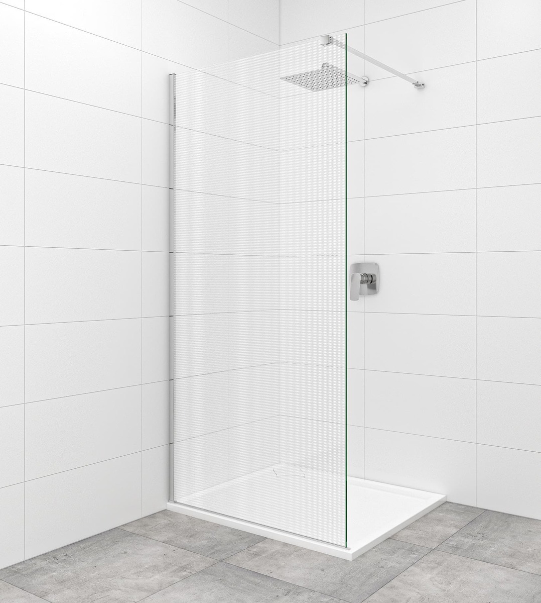 Sprchová zástěna Walk-in 90 cm SAT SATBWI90MRPR SAT