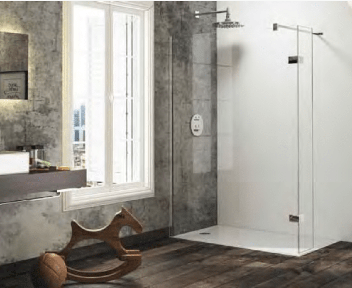 Sprchová zástěna walk-in 100 cm Huppe Solva pure ST3603.092.322 Huppe