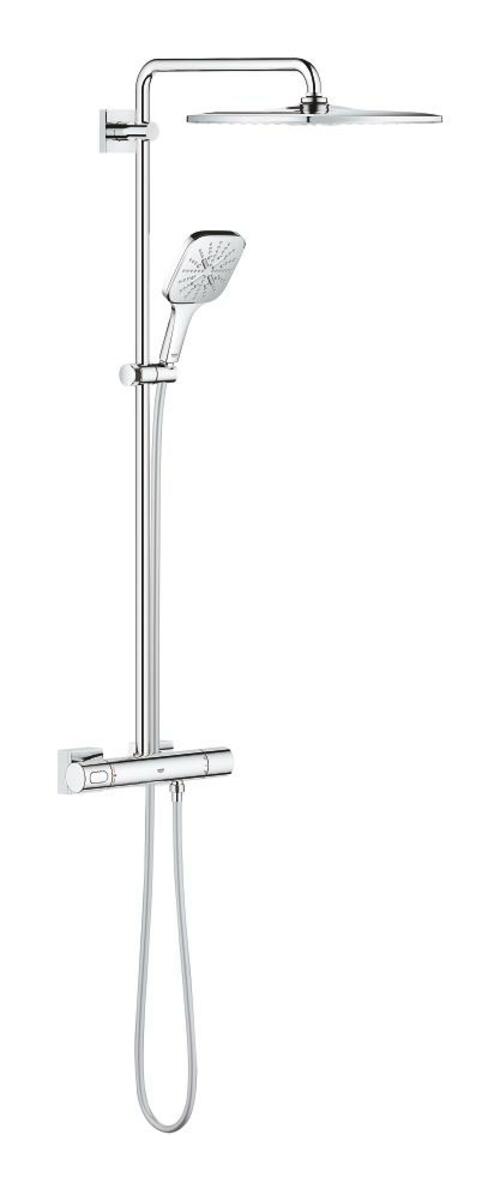 Sprchový systém Grohe Rainshower SmartActive Cube na stěnu s termostatickou baterií chrom 26649000 Grohe