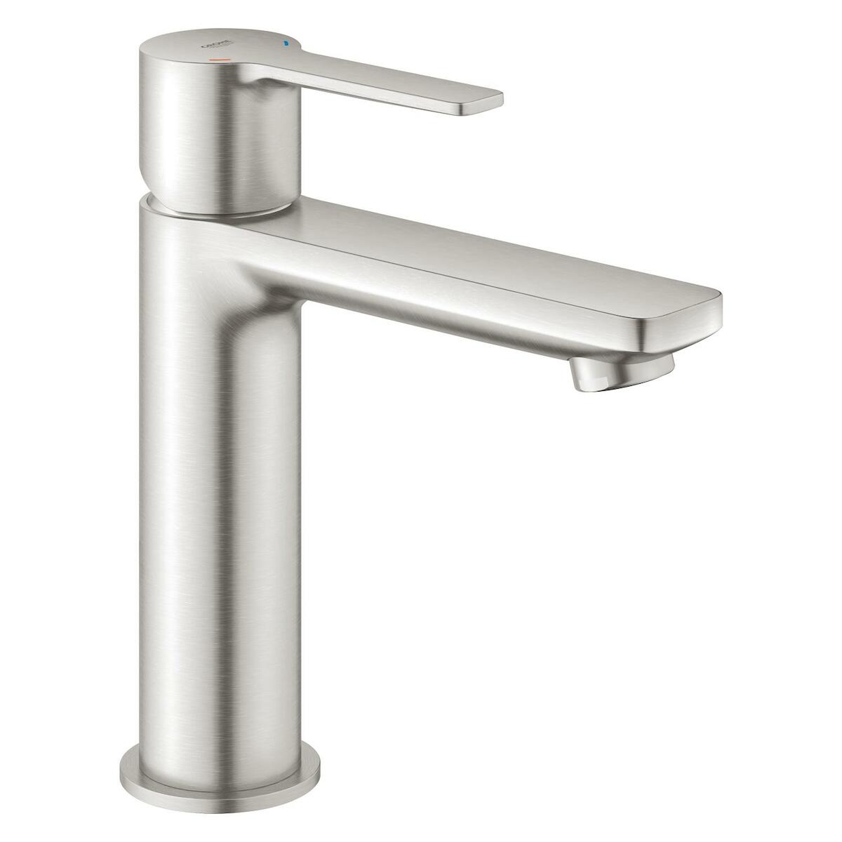 Umyvadlová baterie Grohe Lineare s clic-clacem supersteel 23106DC1 Grohe