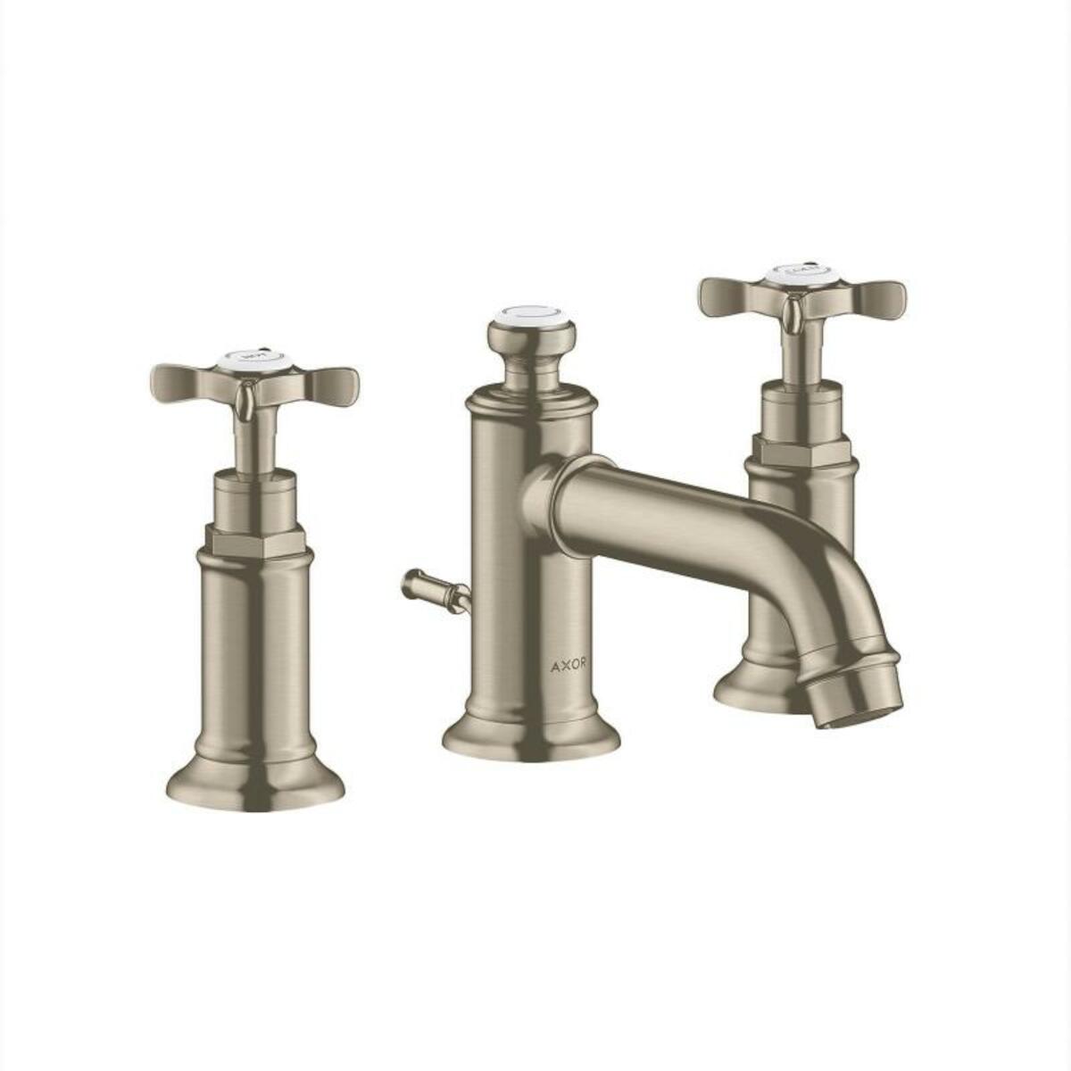 Umyvadlová baterie Hansgrohe Axor Montreux s výpustí kartáčovaný nikl 16536820 Hansgrohe