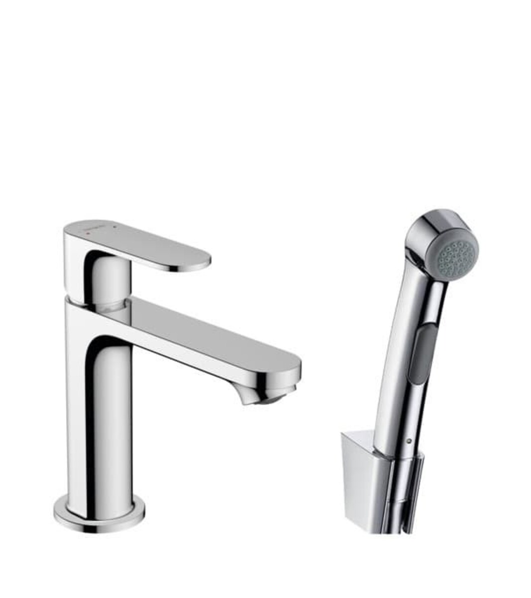 Umyvadlová baterie Hansgrohe Rebris S s bidetovou sprškou chrom 72215000 Hansgrohe