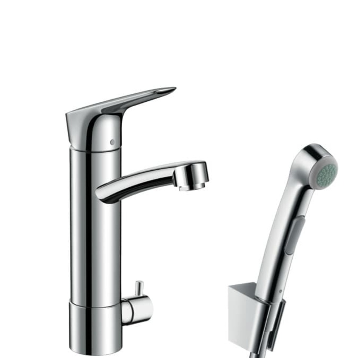 Umyvadlová baterie Hansgrohe Talis S2 s bidetovou sprškou chrom 31515000 Hansgrohe