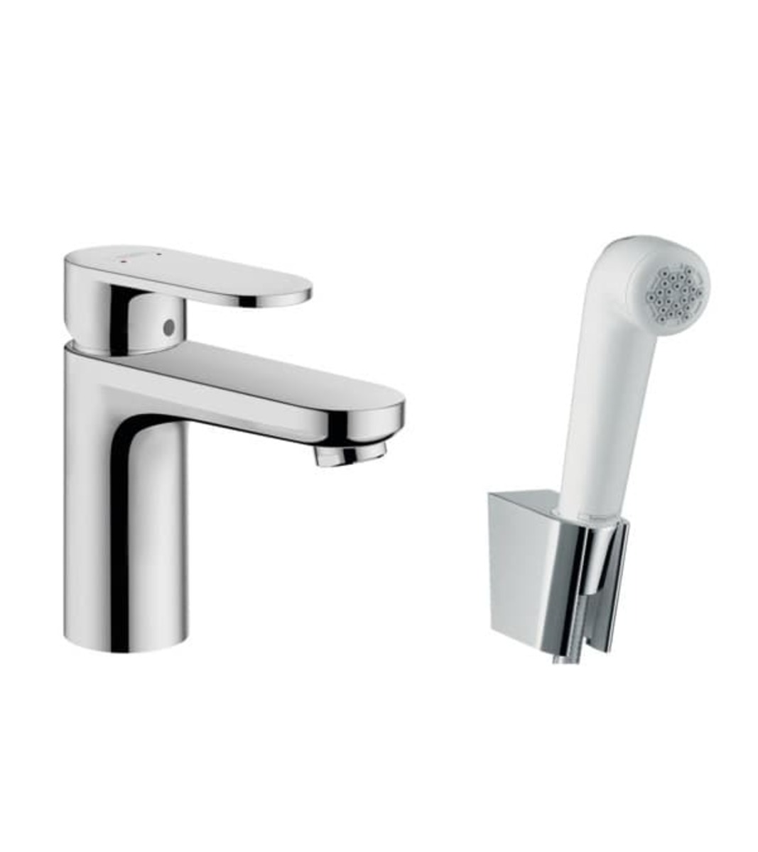 Umyvadlová baterie Hansgrohe Vernis Blend s bidetovou sprškou chrom 71215000 Hansgrohe