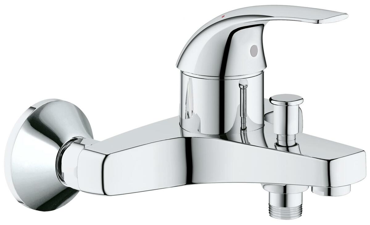 Vanová baterie Grohe Start Curve bez sprchového setu 150 mm chrom 23768000 Grohe