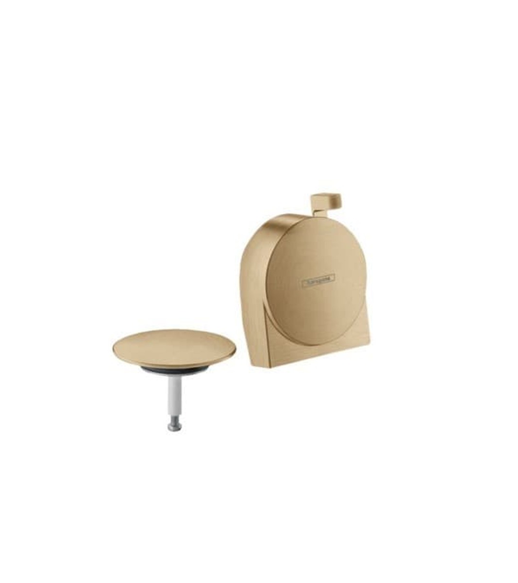 Vrchní sada k vaně Hansgrohe Exafill S kartáčovaný bronz 58117140 Hansgrohe