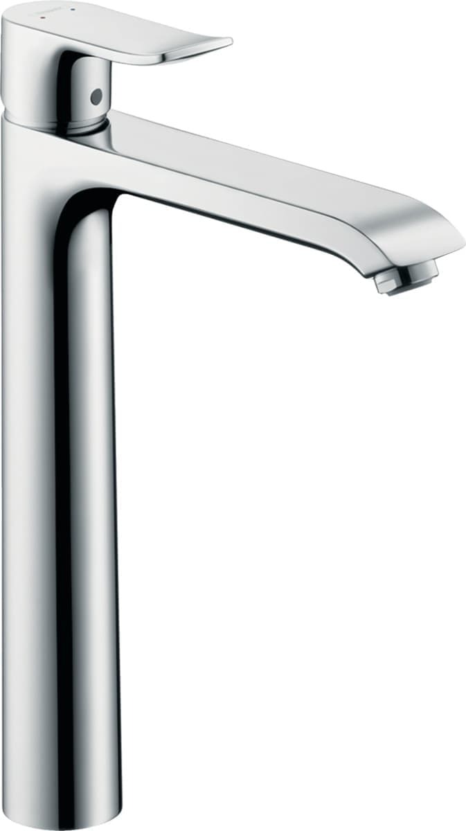 Vysoká umyvadlová baterie Hansgrohe Metris bez výpusti chrom 31184000 Hansgrohe