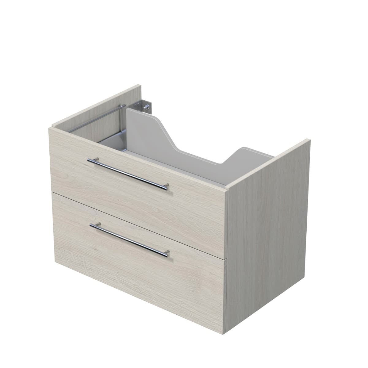 Koupelnová skříňka pod desku se 2 zásuvkami Naturel Ratio 80x56x50 cm dub Chamonix ZB802Z56.D331 Naturel