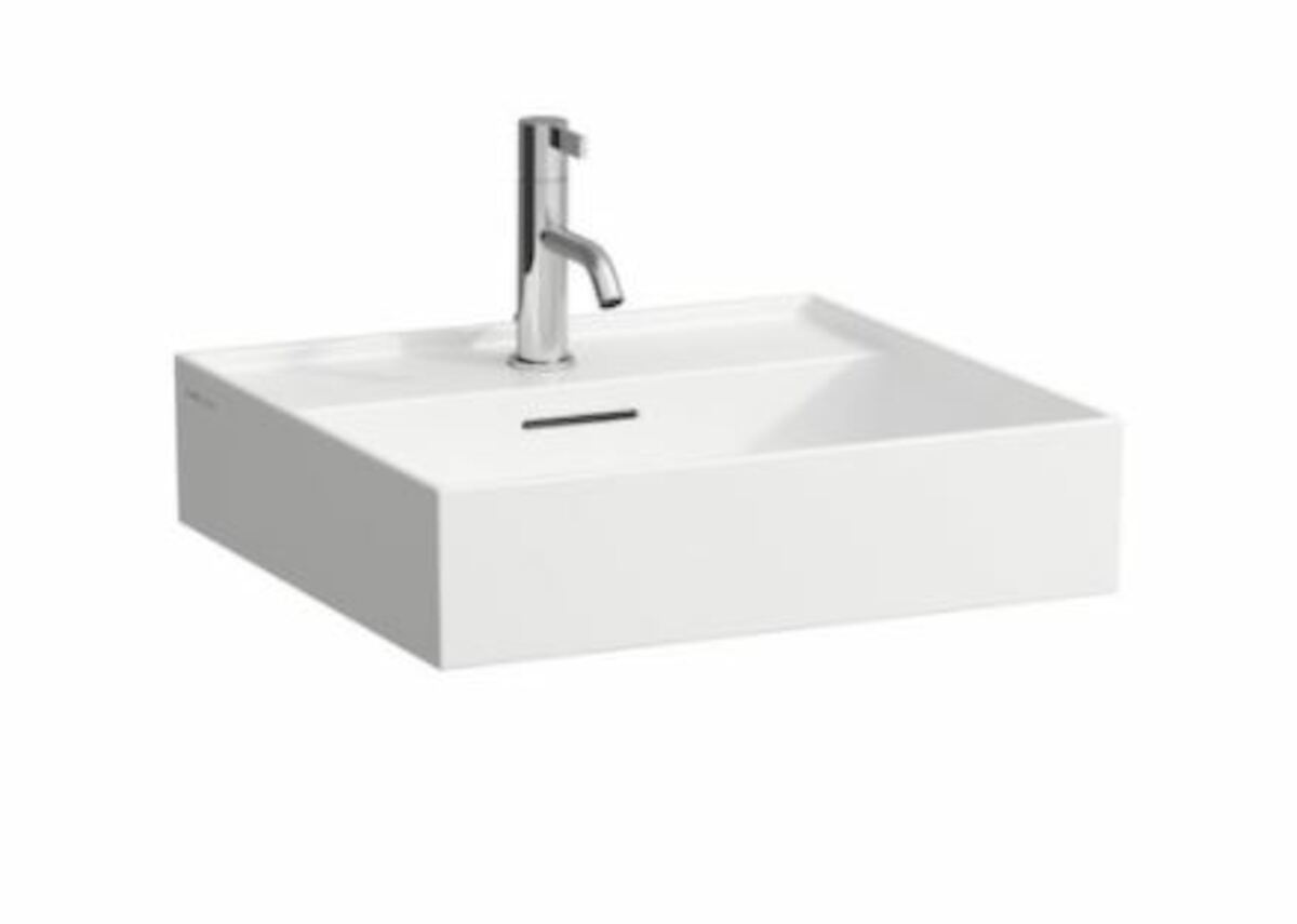 Umyvadlo Laufen Kartell By Laufen 50x46 cm otvor pro baterii uprostřed H8103320001041 Laufen