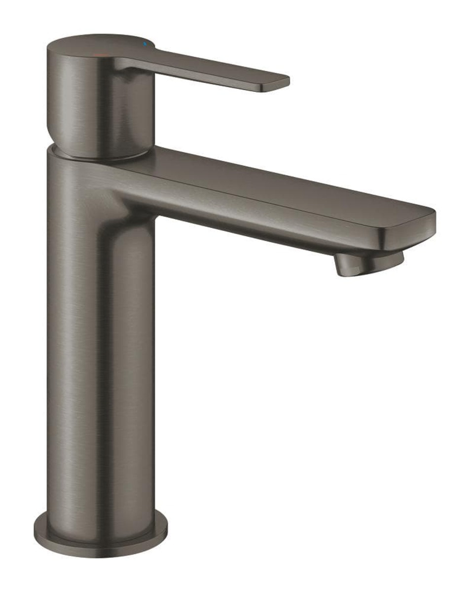 Umyvadlová baterie Grohe Lineare s clic-clacem kartáčovaný Hard Graphite 23106AL1 Grohe