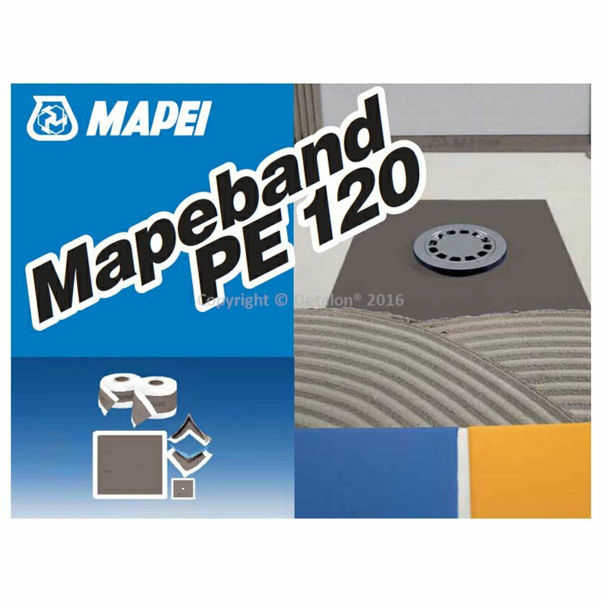 Hydroizolační páska Mapei MAPEBANDPE12050 Mapei