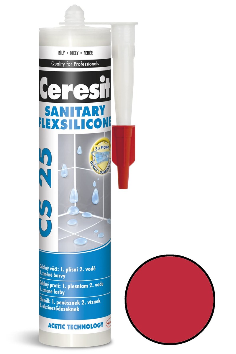 Silikon Ceresit CS 25 chilli 280 ml CS2537 Ceresit