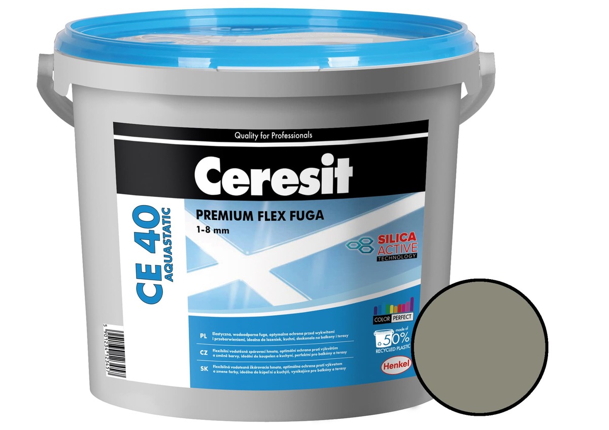 Spárovací hmota Ceresit CE 40 antracite 5 kg CG2WA CE40513 Ceresit