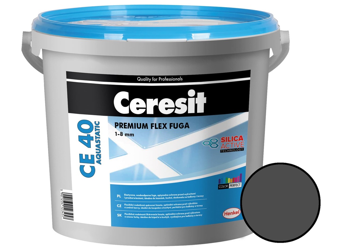 Spárovací hmota Ceresit CE 40 graphite 5 kg CG2WA CE40516 Ceresit