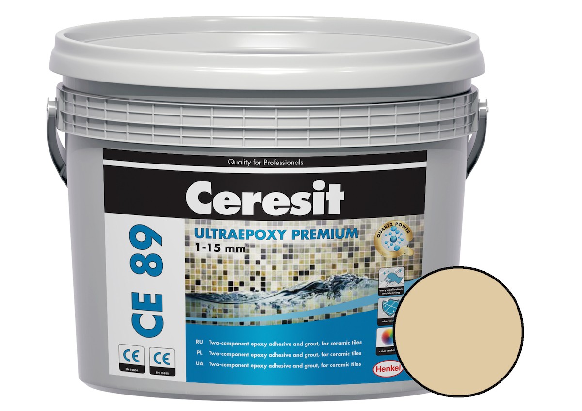 Spárovací hmota Ceresit CE 89 UltraEpoxy Premium jasmine 2