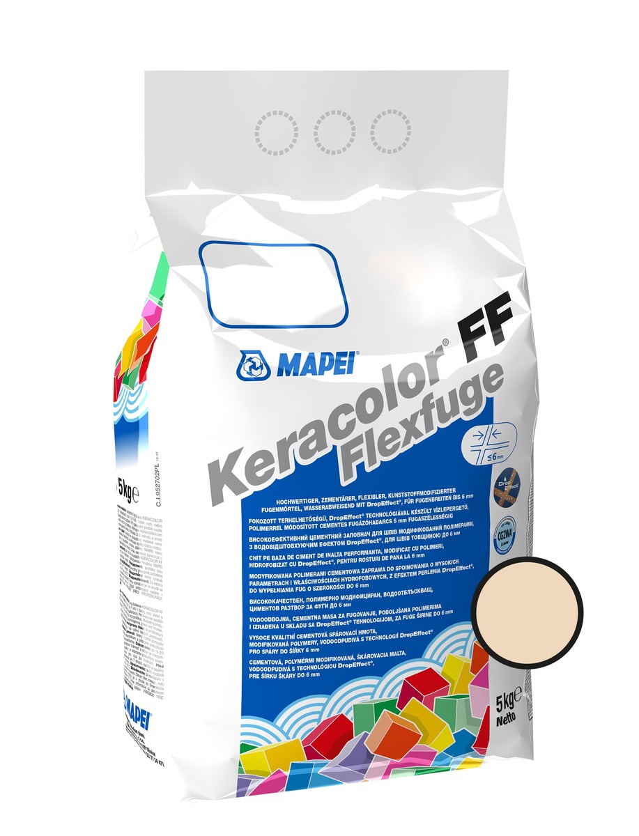 Spárovací hmota Mapei Keracolor FF béžová 5 kg CG2WA KERACOL5132 Mapei