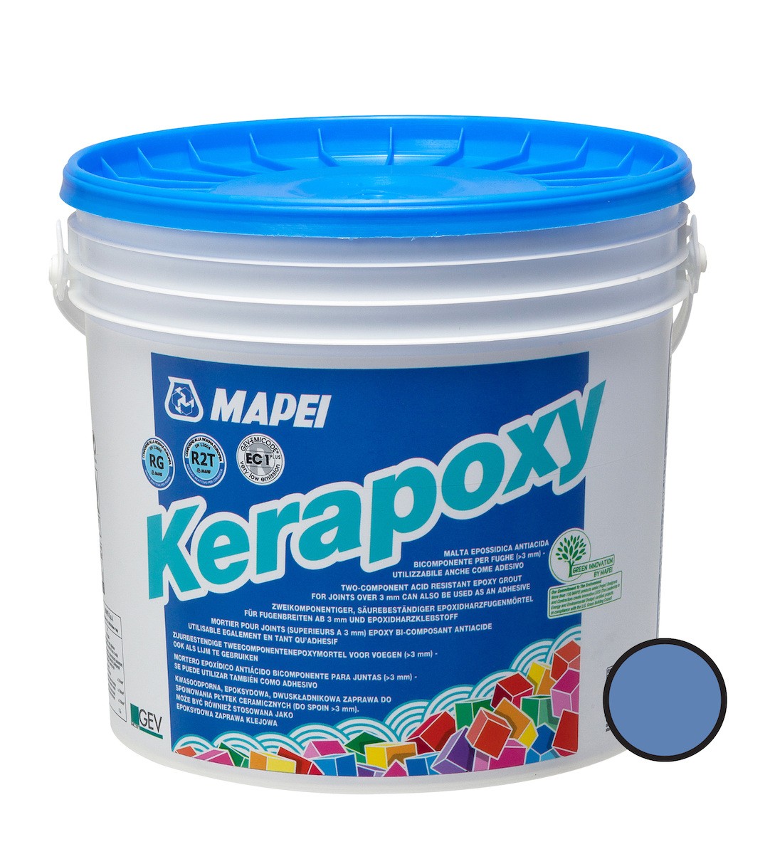 Spárovací hmota Mapei Kerapoxy vesmírná modř 5 kg R2T MAPX5172 Mapei