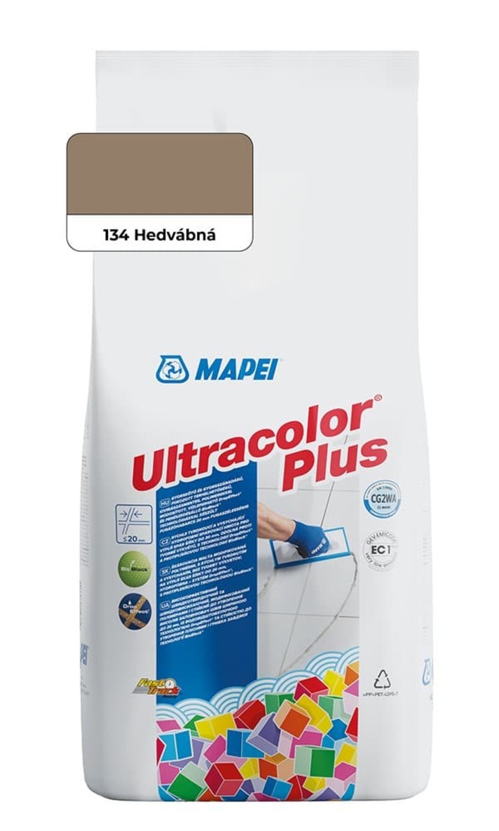 Spárovací hmota Mapei Ultracolor Plus hedvábná 2 kg CG2WA MAPU2134 Mapei