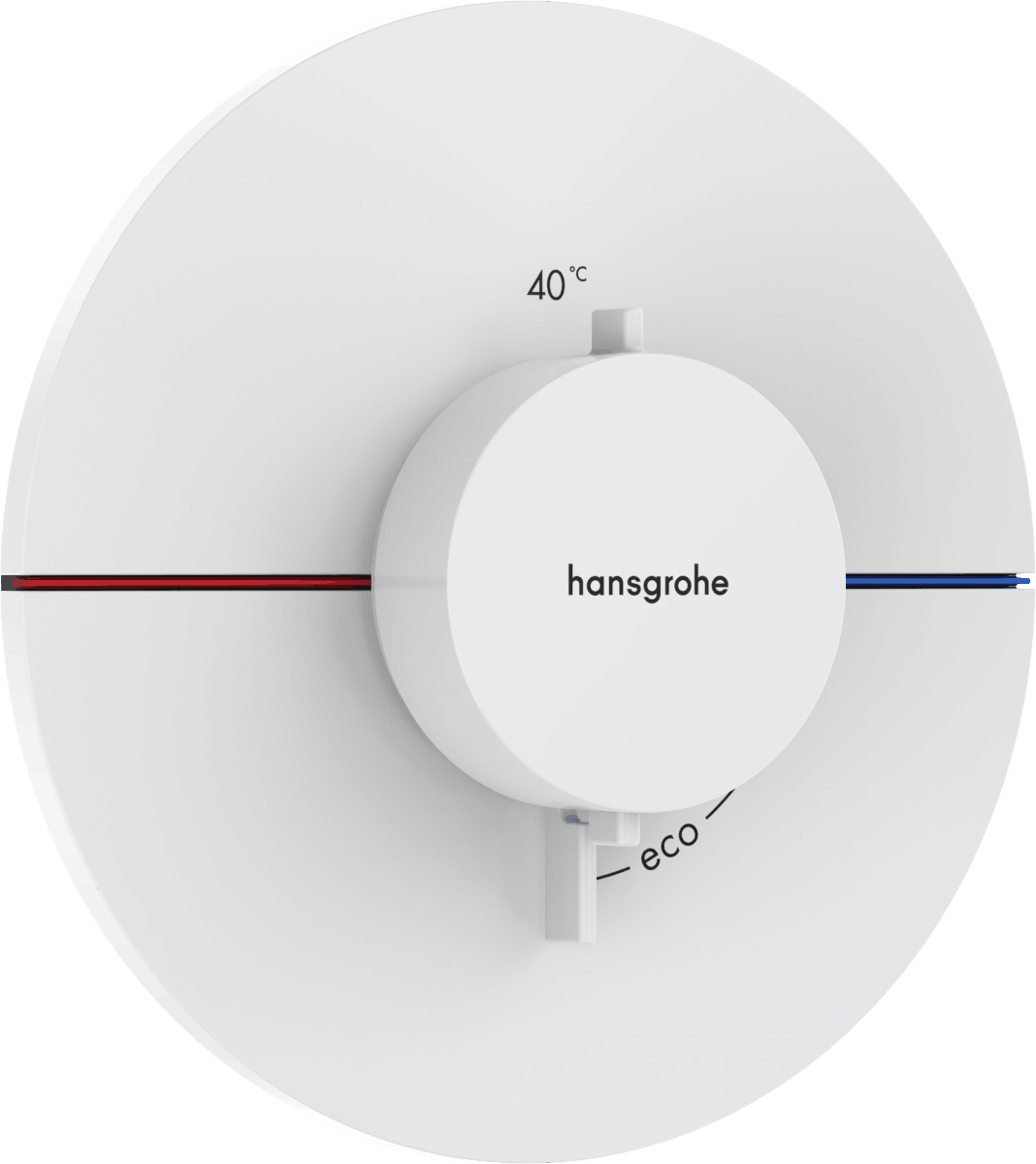 Sprchová baterie Hansgrohe ShowerSelect Comfort S bez podomítkového tělesa matná bílá 15559700 Hansgrohe