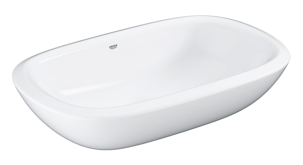 Umyvadlo na desku Grohe Eurostyle 2015 50x38 cm alpine-white bez otvoru pro baterii