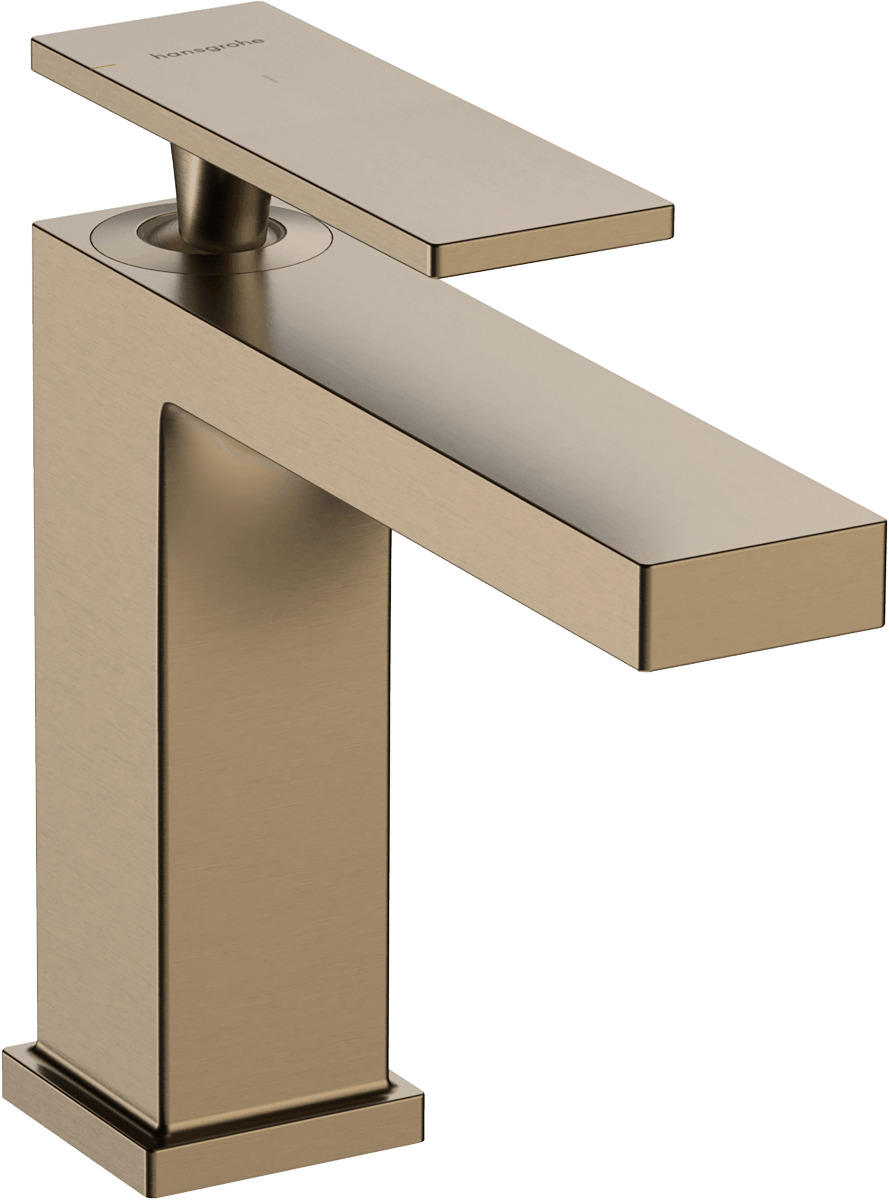 Umyvadlová baterie Hansgrohe Tecturis E bez výpusti kartáčovaný bronz 73012140 Hansgrohe