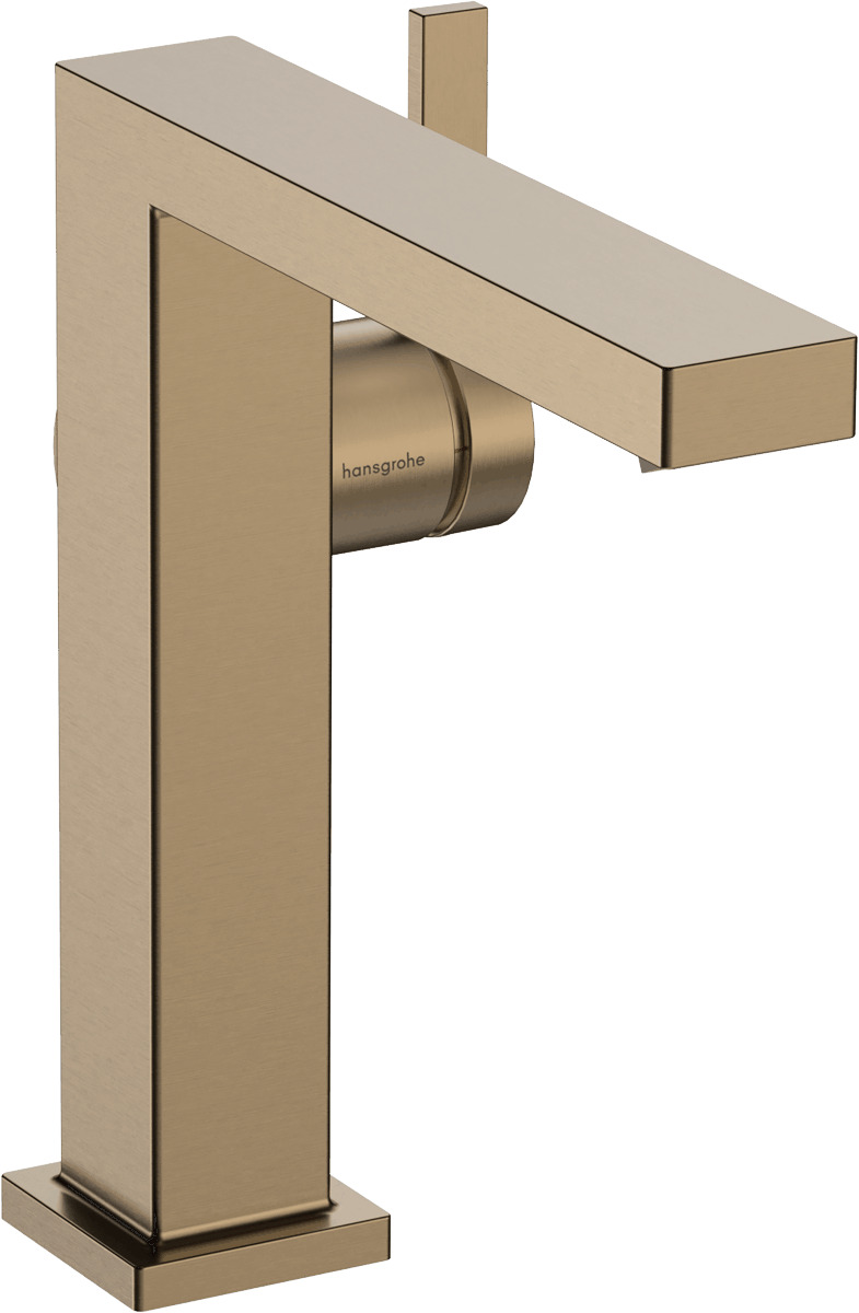 Umyvadlová baterie Hansgrohe Tecturis E bez výpusti kartáčovaný bronz 73041140 Hansgrohe