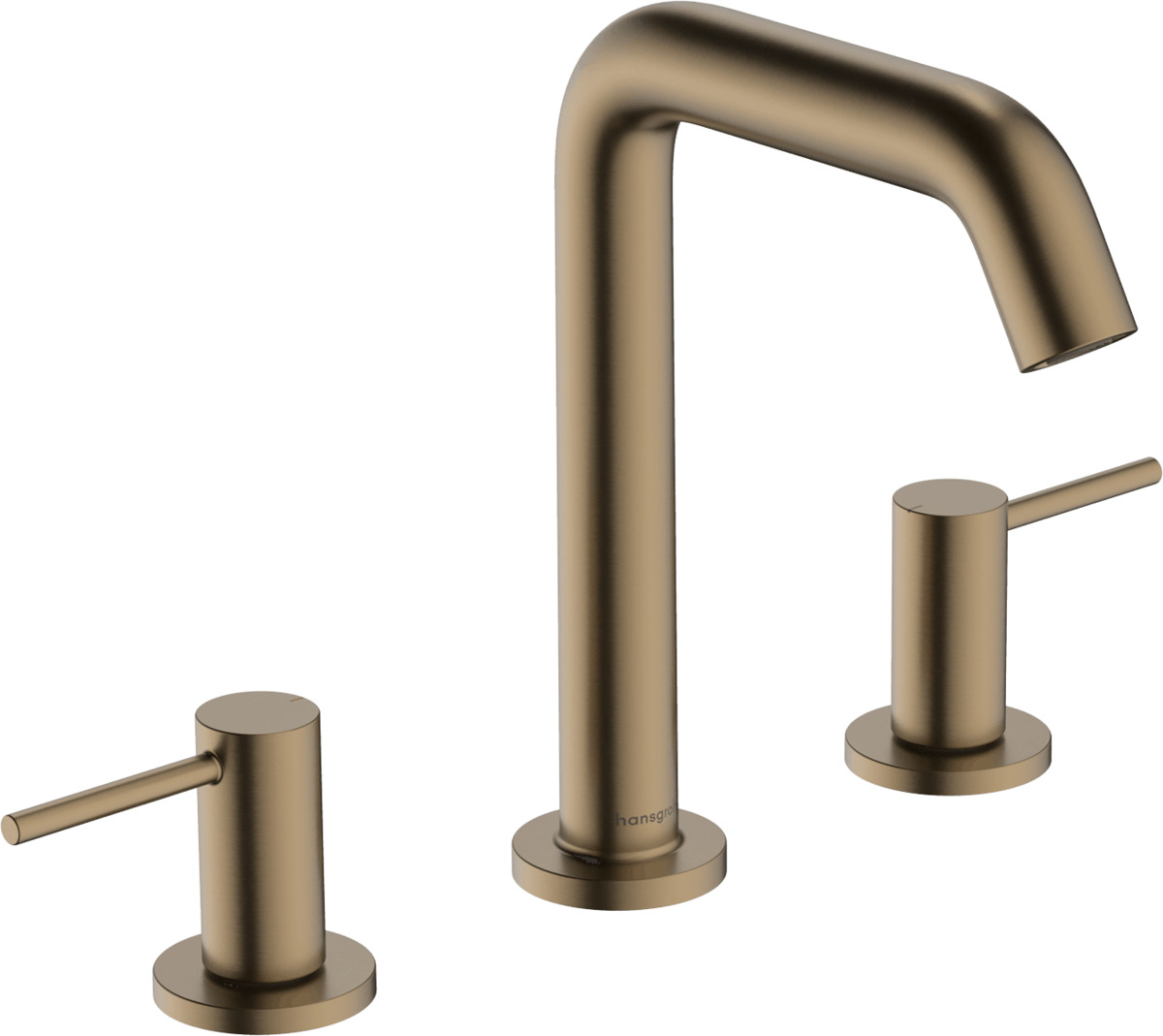 Umyvadlová baterie Hansgrohe Tecturis S s clic-clacem kartáčovaný bronz 73330140 Hansgrohe