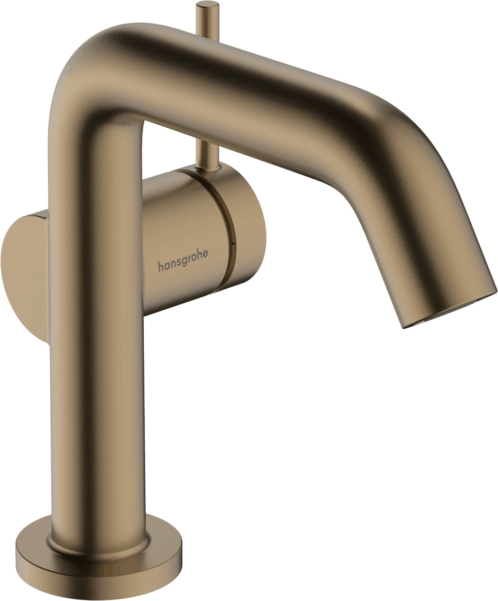 Umyvadlová baterie Hansgrohe Tecturis S s výpustí kartáčovaný bronz 73323140 Hansgrohe